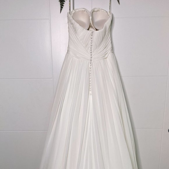 Sottero & Midgley A-Line Wedding Dress, Size 4/6 - Picture 9 of 10